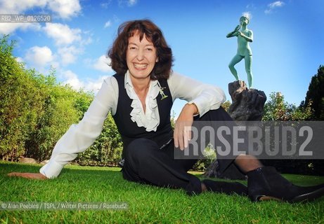 Geraldine McCaughrean the author of the official sequel to J.M.Barries Peter Pan.. Peter Pan in Scarlet..photographed at J.M.Barries birth place, in Kirriemuir... Copyright©Alan Peebles/TSPL/Writer Pictures/Rosebud2