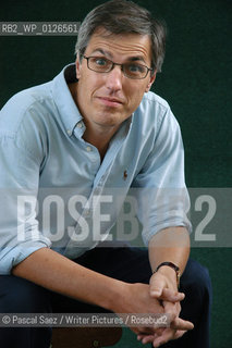 British writer and musician James McConnel at the Edinburgh International Book Festival...Copyright©Pascal Saez/Writer Pictures/Rosebud2