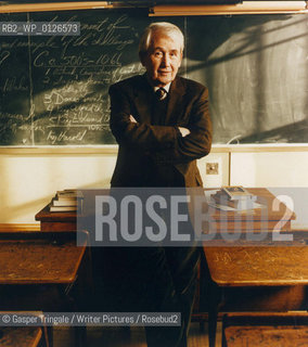 Irish American author Frank McCourt..Copyright©Gasper Tringale/Writer Pictures/Rosebud2