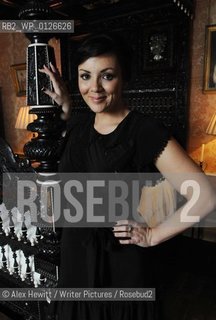 Martine McCutcheon making a guest appearance at the Lennoxlove Book Festival to promote her new novel, The Mistress..Free Picture for Event promotion and Publicity..Copyright©Alex Hewitt/Writer Pictures/Rosebud2