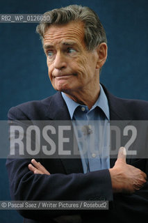 Scottish writer William McIlvanney at the Edinburgh International Book Festival 2007. ..Copyright©Pascal Saez/Writer Pictures/Rosebud2