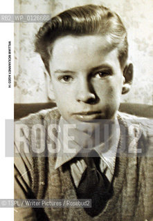 Scotland on Sunday  writer William McIlvanney  aged 14..copyright©TSPL/Writer Pictures/Rosebud2