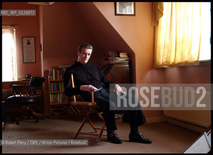 William McIlvanney, pictured in his Glasgow home. ..copyright©Robert Perry/TSPL/Writer Pictures/Rosebud2