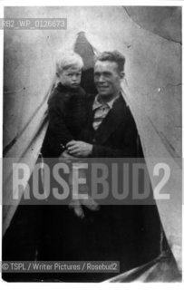 Scotland on Sunday  writer William McIlvanney  pictured with his father..copyright©TSPL/Writer Pictures/Rosebud2