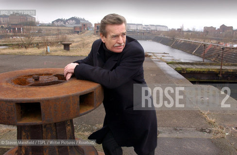 William McIlvanney, pictured in the Graving Docks in Govan.. .copyright©Steven Mansfield/TSPL/Writer Pictures/Rosebud2