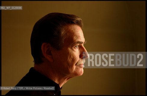 William McIlvanney, pictured in his Glasgow home. ..copyright©Robert Perry/TSPL/Writer Pictures/Rosebud2