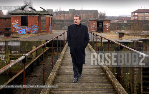 William McIlvanney, pictured in the Graving Docks in Govan.. .copyright©Steven Mansfield/TSPL/Writer Pictures/Rosebud2