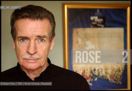 William McIlvanney, pictured in his Glasgow home. ..copyright©Robert Perry/TSPL/Writer Pictures/Rosebud2