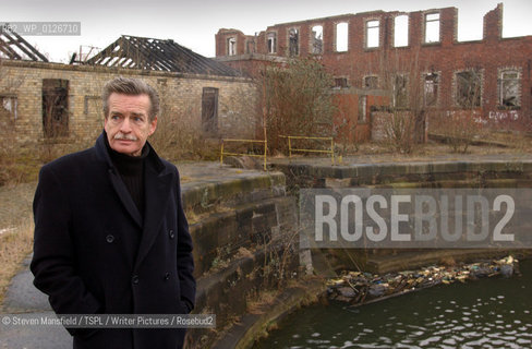 William McIlvanney, pictured in the Graving Docks in Govan.. .copyright©Steven Mansfield/TSPL/Writer Pictures/Rosebud2