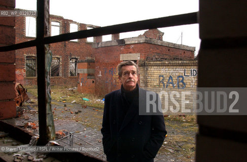 William McIlvanney, pictured in the Graving Docks in Govan.. .copyright©Steven Mansfield/TSPL/Writer Pictures/Rosebud2