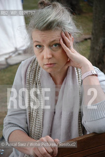 Scottish writer Candia McWilliam at the Edinburgh International Book Festival...Copyright©Pascal Saez/Writer Pictures/Rosebud2