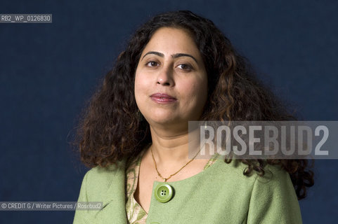 Anita Nair ,Indian Novelist whose novel Mistress tells of Art and Adultery in Kerala..©CREDIT G/Writer Pictures/Rosebud2