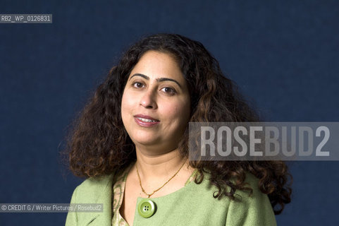 Anita Nair ,Indian Novelist whose novel Mistress tells of Art and Adultery in Kerala..©CREDIT G/Writer Pictures/Rosebud2
