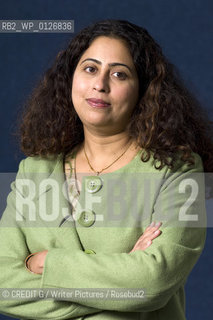 Anita Nair ,Indian Novelist whose novel Mistress tells of Art and Adultery in Kerala..©CREDIT G/Writer Pictures/Rosebud2