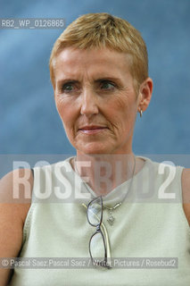 British writer Susan Nathan, author of The Other Side of Israel, an account of her life as the only jew in an all-arab town in Israel, here at the Edinburgh International Book Festival 2005..Copyright©Pascal Saez.Pascal Saez/Writer Pictures/Rosebud2