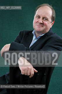 British broadcaster and writer James Naughtie at the Edinburgh International Book Festival...Copyright©Pascal Saez/Writer Pictures/Rosebud2