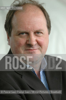 British radio presenter, political commentator and writer James Naughtie, author of The Accidental American at the Edinburgh International Book Festival 2005..Copyright©Pascal Saez.Pascal Saez/Writer Pictures/Rosebud2