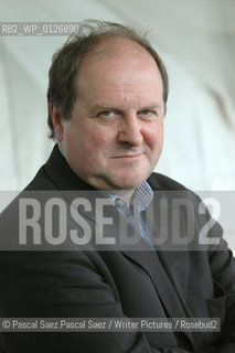 British radio presenter, political commentator and writer James Naughtie, author of The Accidental American at the Edinburgh International Book Festival 2005..Copyright©Pascal Saez.Pascal Saez/Writer Pictures/Rosebud2