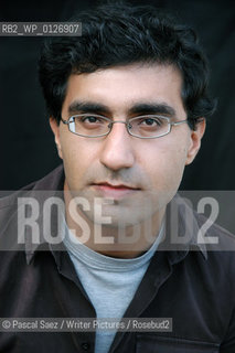 British writer Kamran Nazeer, author of Send In The Idiots at the Edinburgh International Book Festival...Copyright©Pascal Saez/Writer Pictures/Rosebud2