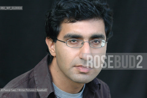 British writer Kamran Nazeer, author of Send In The Idiots at the Edinburgh International Book Festival...Copyright©Pascal Saez/Writer Pictures/Rosebud2