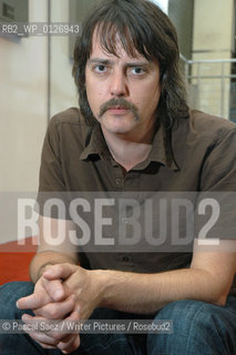 British writer Glen Neath, author of The Outgoing Man..The Debut Author festival at the Traverse theatre in Edinburgh....Copyright©Pascal Saez/Writer Pictures/Rosebud2
