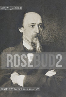 Nikolai Alexeivich Nekrasov (1821-78).Russian poet..Copyright©NMG/Writer Pictures/Rosebud2