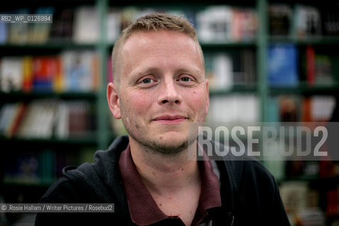 Patrick Ness, Hay Literary Festival..©.Rosie Hallam/Writer Pictures/Rosebud2