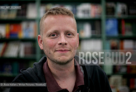 Patrick Ness, Hay Literary Festival..©.Rosie Hallam/Writer Pictures/Rosebud2