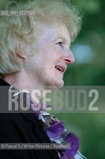 24 August 2005-Edinburgh,UK- British writer Rabbi Julia Neuberger,one the countrys outstanding figures in religious, social and cultural public life, and author of  The Moral State Were In.at the Edinburgh International Book Festival..Copyright©Pascal S/Writer Pictures/Rosebud2