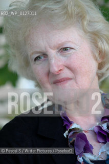 24 August 2005-Edinburgh,UK- British writer Rabbi Julia Neuberger,one the countrys outstanding figures in religious, social and cultural public life, and author of  The Moral State Were In.at the Edinburgh International Book Festival..Copyright©Pascal S/Writer Pictures/Rosebud2