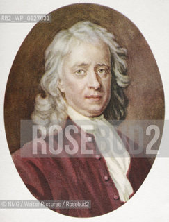 Issac Newton (1642-1722).English Physicist..Copyright©NMG/Writer Pictures/Rosebud2
