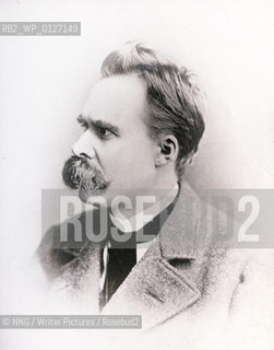 Friedrich Wilhelm Nietzschue (1849-1923).German Philosopher..Copyright©NNG/Writer Pictures/Rosebud2