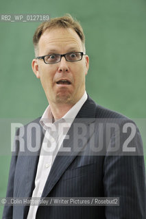 Garth Nix, Australian author, at the Edinburgh International Book Festival, 14/08/2010..©..Colin Hattersley/Writer Pictures/Rosebud2