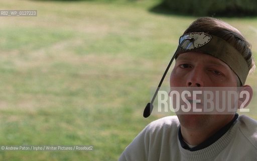 Christopher Nolan at his home in Sutton, Dublin in 1999..Copyright©Andrew Paton/Inpho/Writer Pictures/Rosebud2
