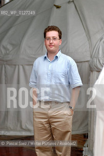 18 August 2004 - Edinburgh, UK - British writer Gregory Norminton.at the Edinburgh International Book Festival. Hes the author of The Ship of Fools..©.Pascal Saez/Writer Pictures/Rosebud2