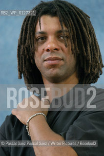 Writer David Nwokedi, author of Fitzgeralds Wood at the Edinburgh International Book Festival 2005...Copyright©Pascal Saez.Pascal Saez/Writer Pictures/Rosebud2