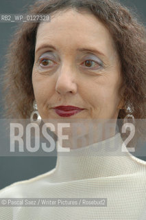 American writer Joyce Carol Oates, author of Black Girl/White Girl,  at the Edinburgh International Book Festival 2007. ..Copyright©Pascal Saez/Writer Pictures/Rosebud2