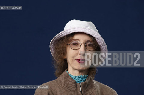 Joyce Carol Oates, American author, at the Edinburgh International Book Festival, August 29, 2010..©.Geraint Lewis/Writer Pictures/Rosebud2