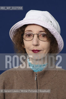 Joyce Carol Oates, American author, at the Edinburgh International Book Festival, August 29, 2010..©.Geraint Lewis/Writer Pictures/Rosebud2