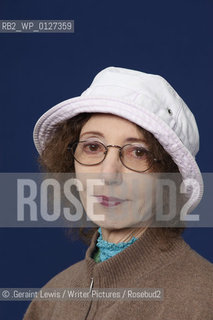 Joyce Carol Oates, American author, at the Edinburgh International Book Festival, August 29, 2010..©.Geraint Lewis/Writer Pictures/Rosebud2