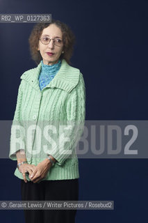 Joyce Carol Oates, American author, at the Edinburgh International Book Festival, August 29, 2010..©.Geraint Lewis/Writer Pictures/Rosebud2