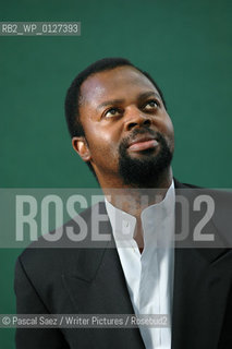 Writer Ben Okri at the Edinburgh International Book Festival 2007. ..Copyright©Pascal Saez/Writer Pictures/Rosebud2