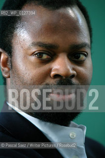Writer Ben Okri at the Edinburgh International Book Festival 2007. ..Copyright©Pascal Saez/Writer Pictures/Rosebud2
