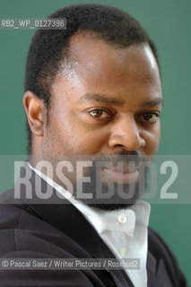 Writer Ben Okri at the Edinburgh International Book Festival 2007. ..Copyright©Pascal Saez/Writer Pictures/Rosebud2