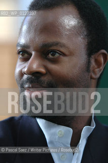 Writer Ben Okri at the Edinburgh International Book Festival 2007. ..Copyright©Pascal Saez/Writer Pictures/Rosebud2