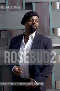 STAnza poetry festival 2010. Ben Okri outside the Byre Theatre in St Andrews..copyright©Dan Phillips/Writer Pictures/Rosebud2