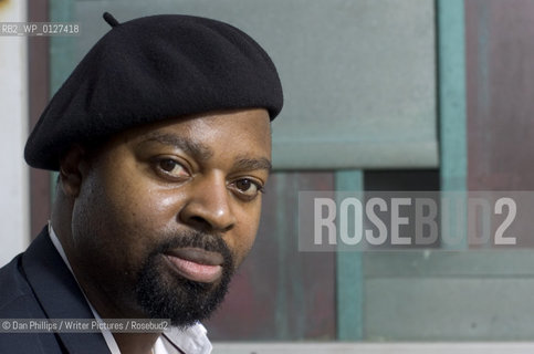 STAnza poetry festival 2010. Ben Okri outside the Byre Theatre in St Andrews..copyright©Dan Phillips/Writer Pictures/Rosebud2