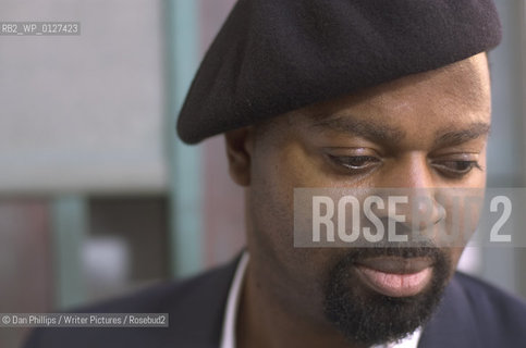 STAnza poetry festival 2010. Ben Okri outside the Byre Theatre in St Andrews..copyright©Dan Phillips/Writer Pictures/Rosebud2