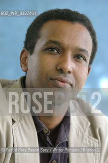Somali-born british BBC Correspondent and writer Rageh Omaar, who became famous with his daily coverage of the war in Iraq, at the Edinburgh International Book Festival 2005..Copyright©Pascal Saez.Pascal Saez/Writer Pictures/Rosebud2