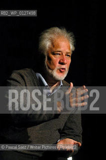 Sri Lanka-born canadian writer Michael Ondaatje, author of The English Patient and Divisadero. ..Copyright©Pascal Saez/Writer Pictures/Rosebud2